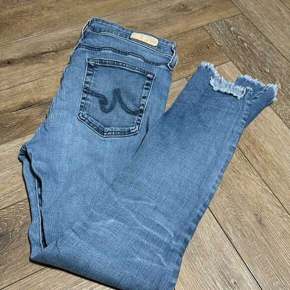 AG Adriano Goldschmeid Farrah Skinny Ankle Jeans - Picture 6 of 7